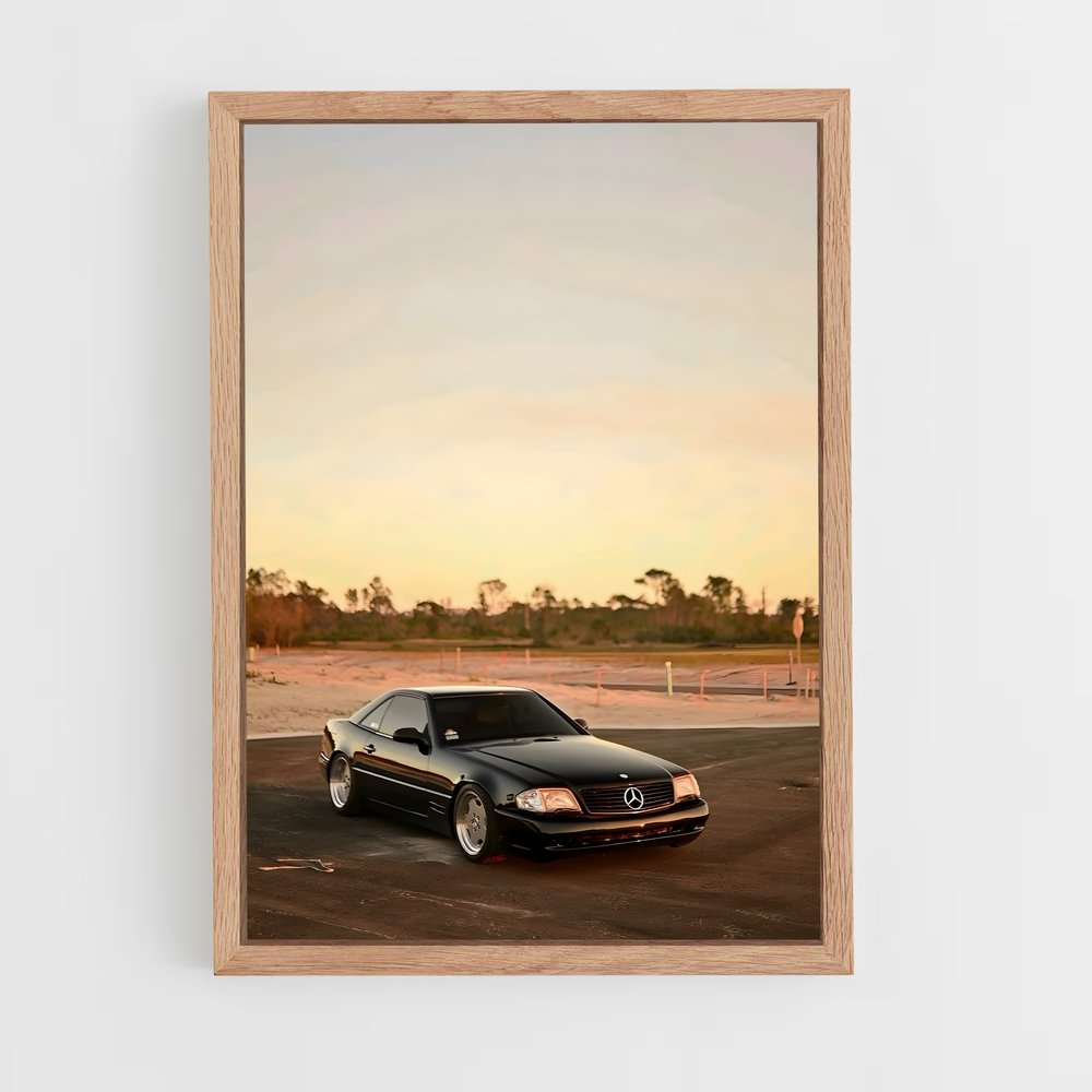 Poster R sl élégant – affiche Mercedes (vue 4)